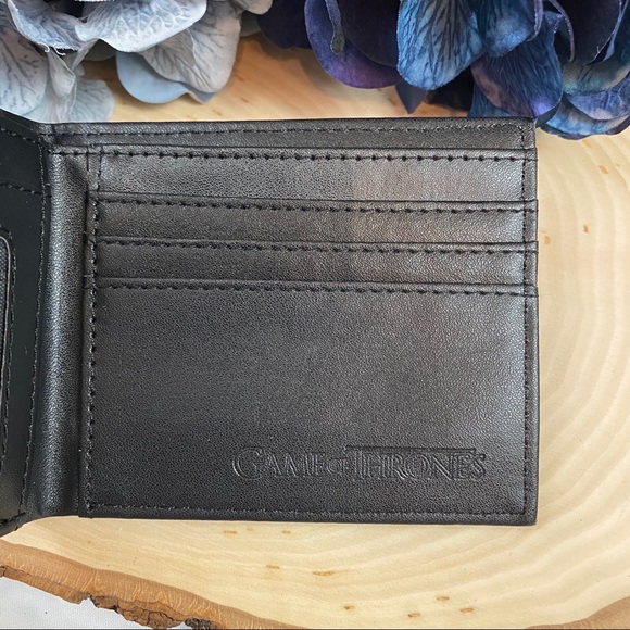 Vegan Leather Game of Thrones House Stark Wallet - Picture 4 of 7